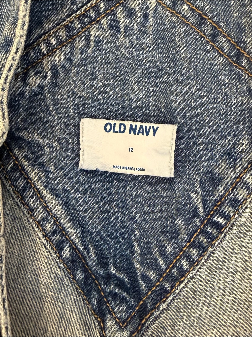 Old Navy Overalls -Classic Blue Denim Overalls for Women - Blue - Picture 4 of 7